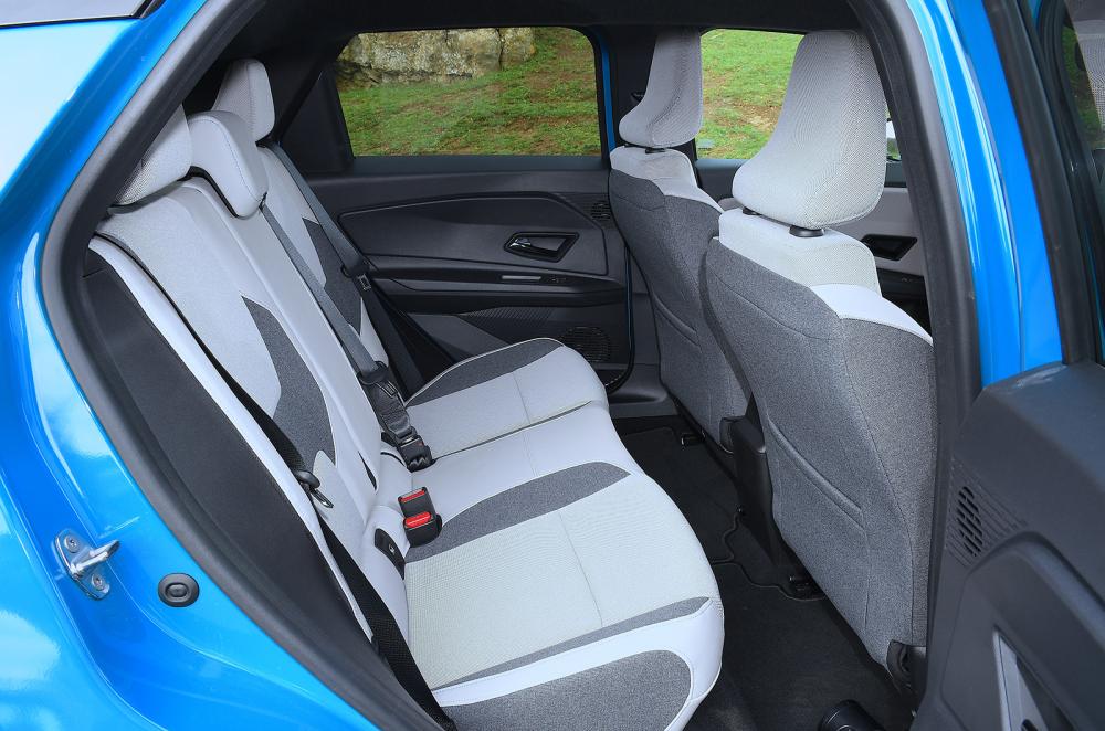 Nissan Micra rear seats