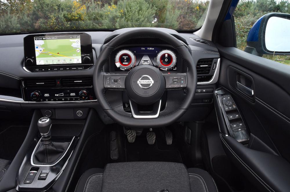 Nissan Qashqai dashboard