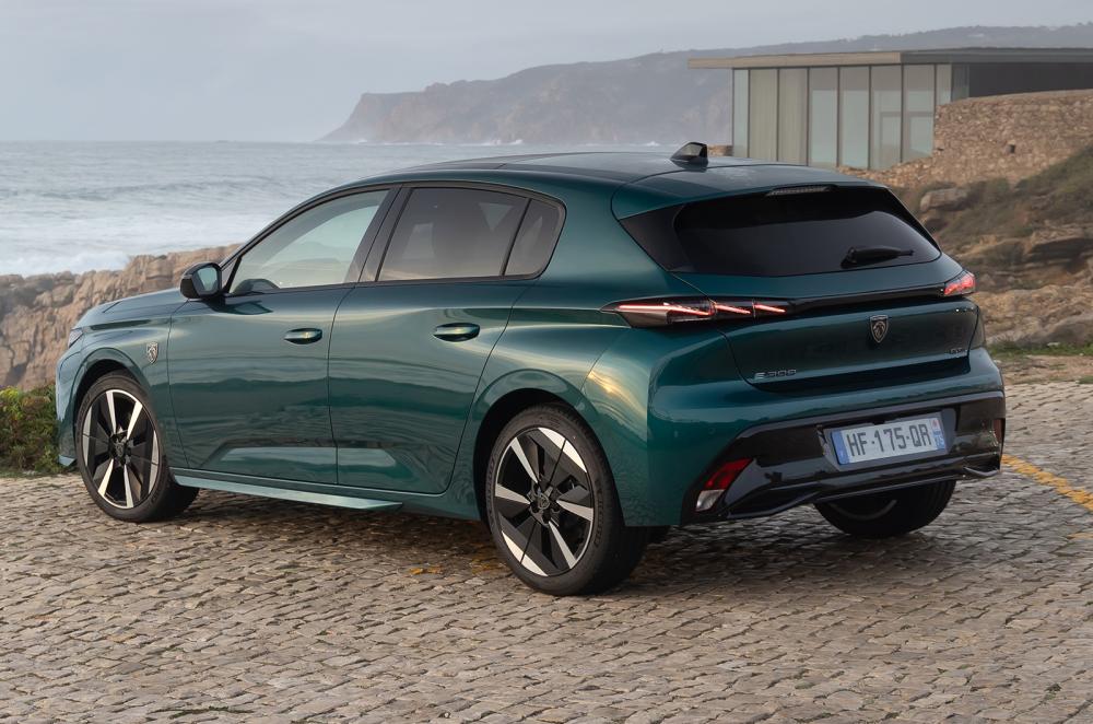 Peugeot e-308 static rear left