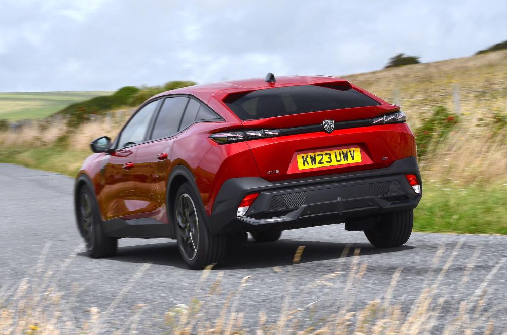 Peugeot 408 rear left driving
