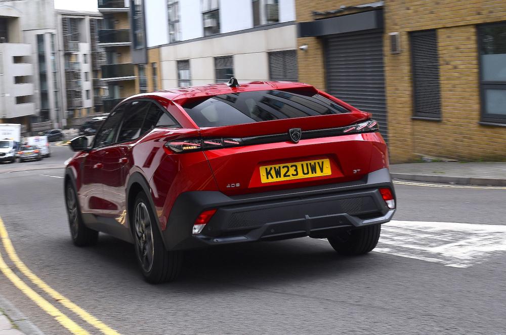 Peugeot 408 rear left driving