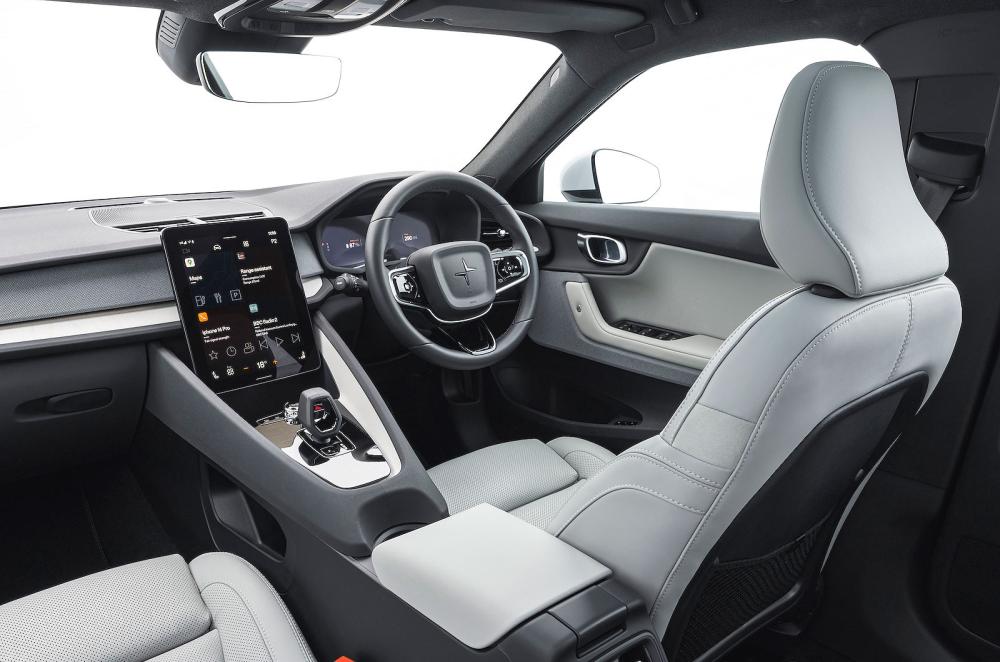 Polestar 2 dashboard