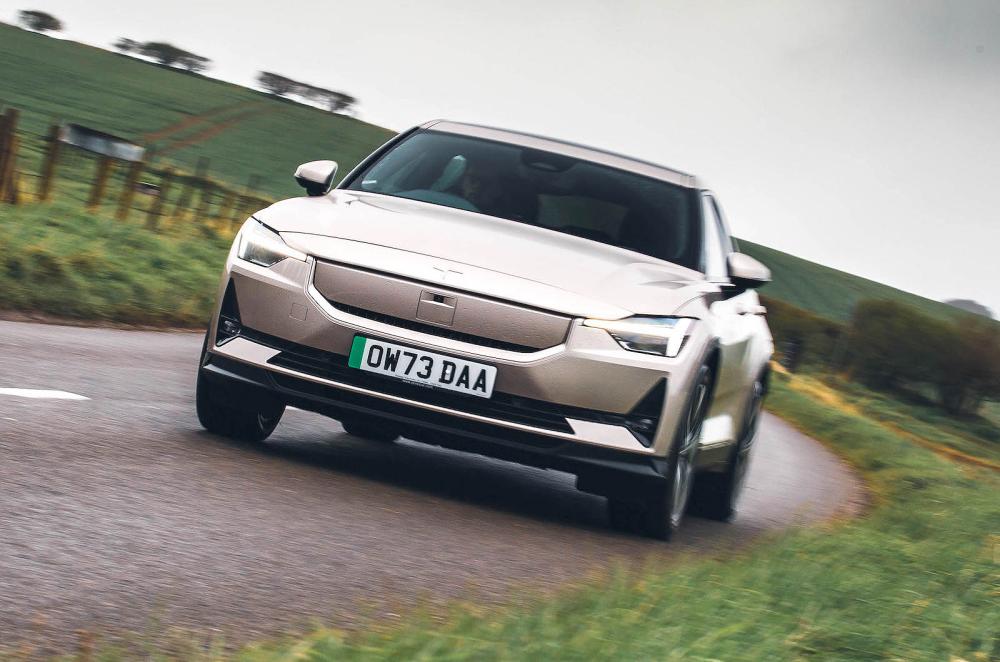 Polestar 2 front cornering