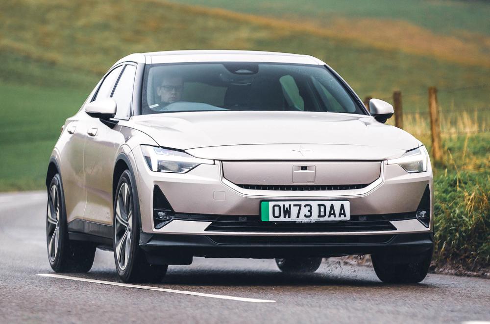 Polestar 2 front cornering