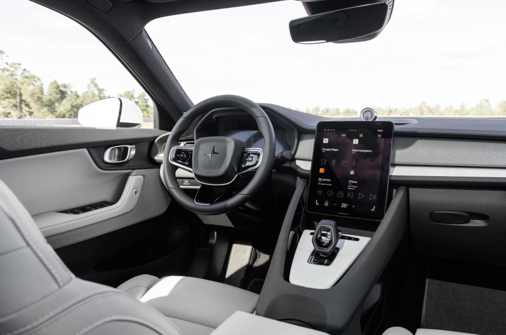 Polestar 2 dashboard