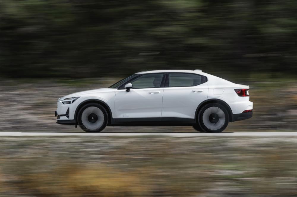 Polestar 2 driving left