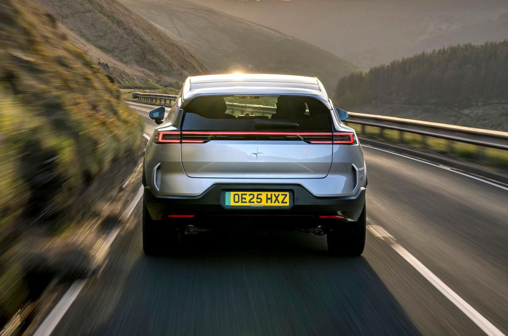 Polestar 3 rear driving