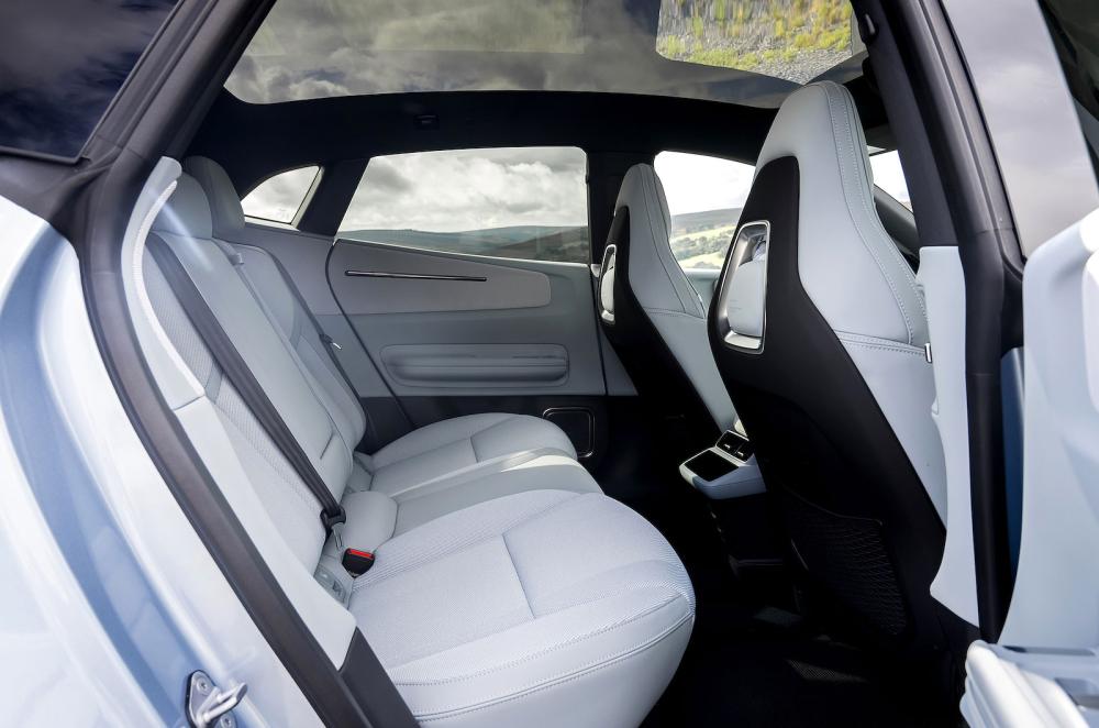 Polestar 4 back seats