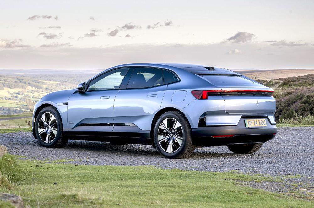 Polestar 4 rear left static