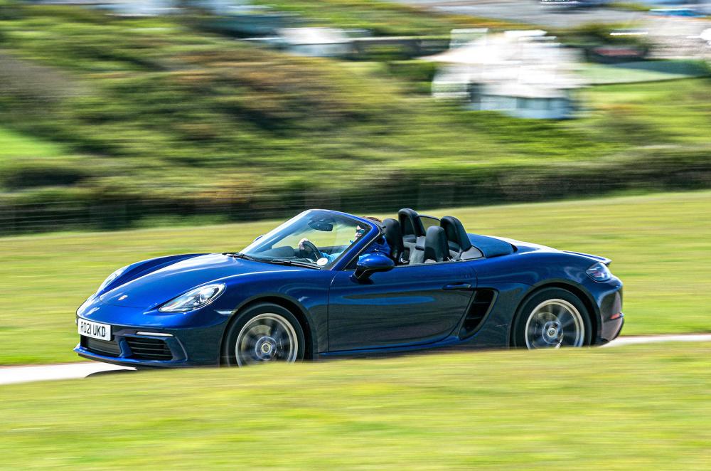 Porsche 718 Boxster left driving
