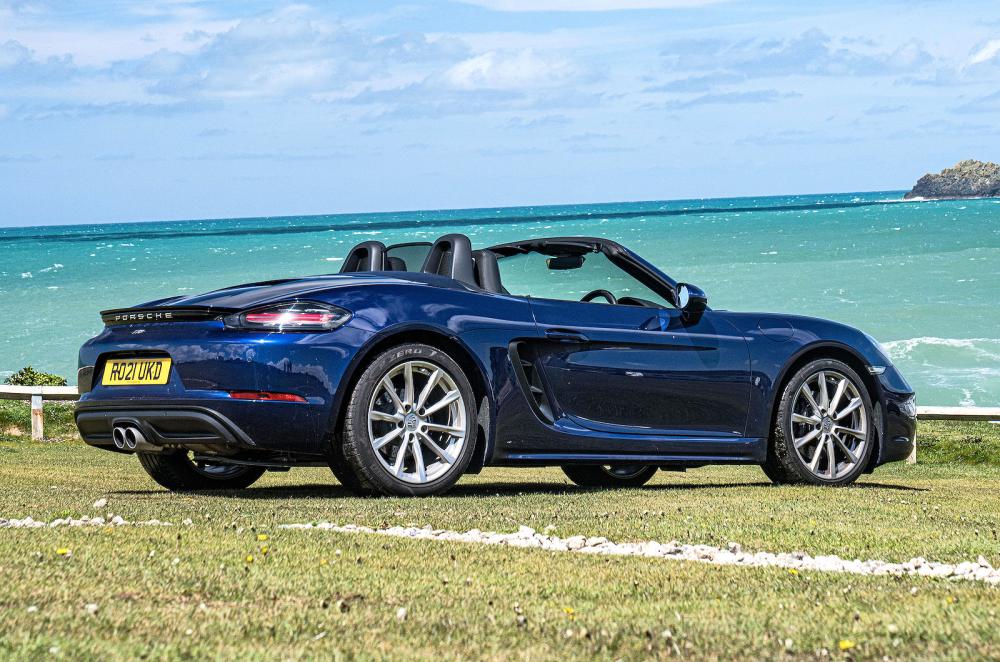Porsche 718 Boxster rear right static