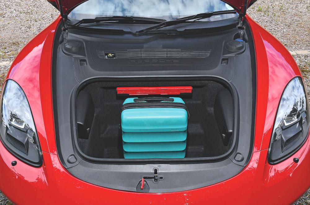 Porsche 718 Cayman front boot