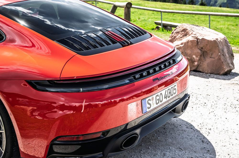 Porsche 911 rear detail
