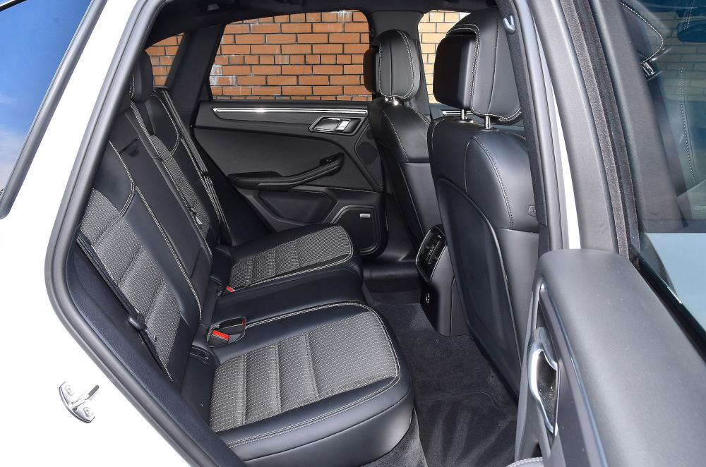 Porsche Macan interior back seats