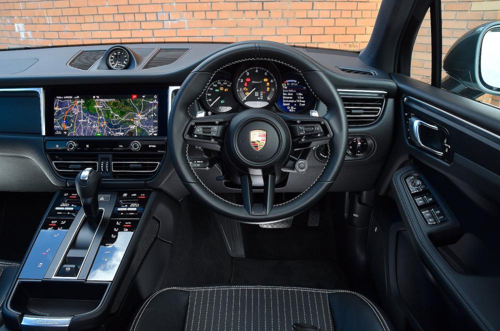 Porsche Macan interior dashboard