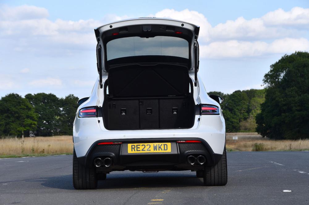 Porsche Macan rear static boot open