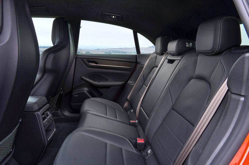 Porsche Macan Turbo Electric back seats