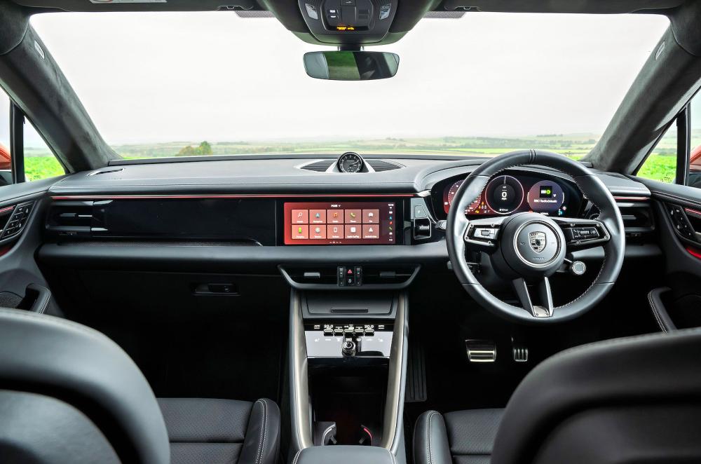 Porsche Macan Turbo Electric dashboard