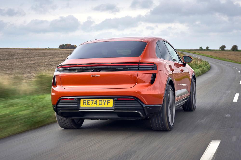 Porsche Macan Turbo Electric rear driving