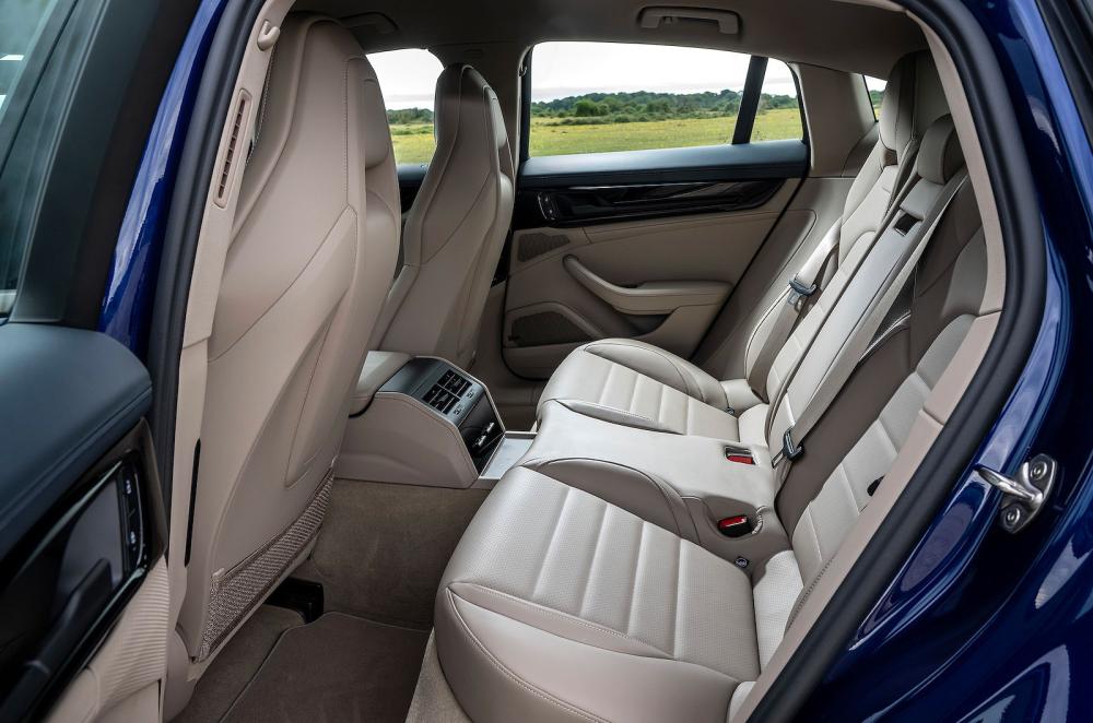Porsche Panamera back seats