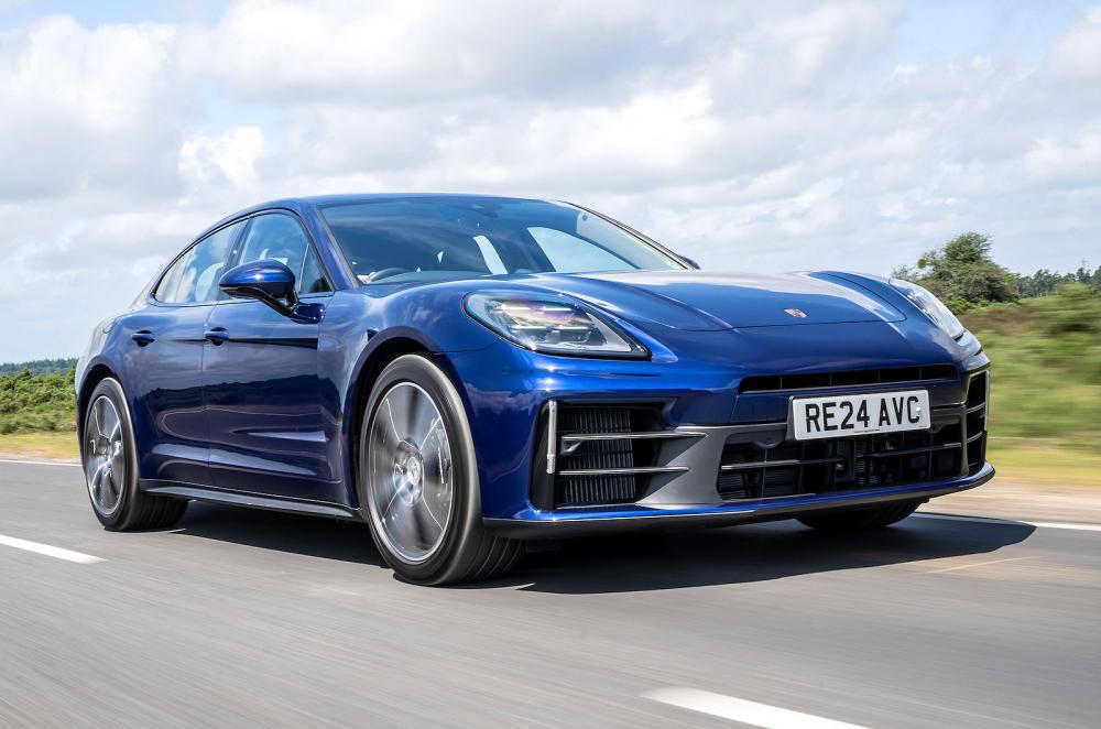 Porsche Panamera front right driving