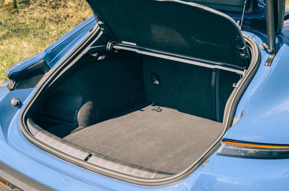 Porsche Taycan Cross Turismo boot open