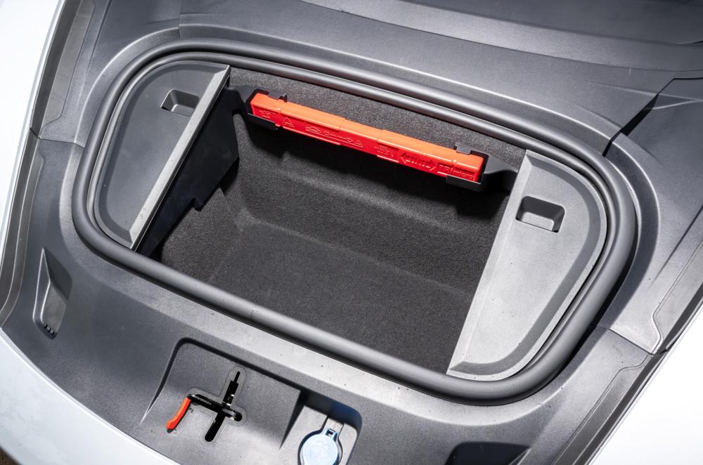 Porsche Taycan front boot