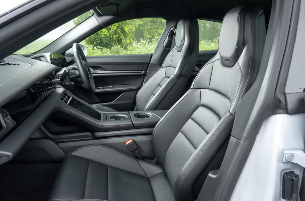 Porsche Taycan front seats