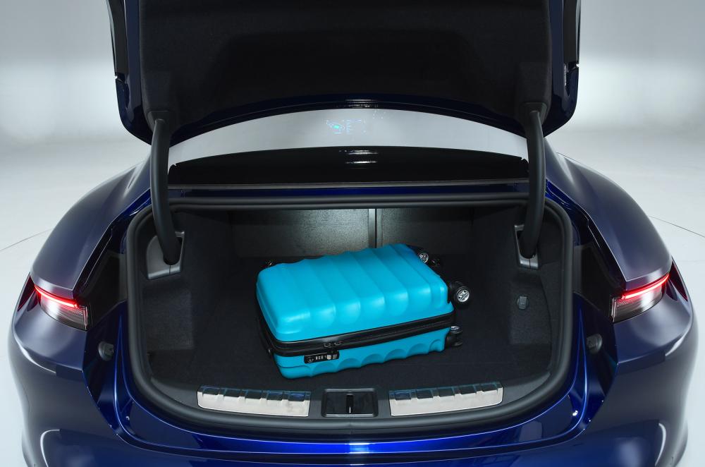 Porsche Taycan rear boot