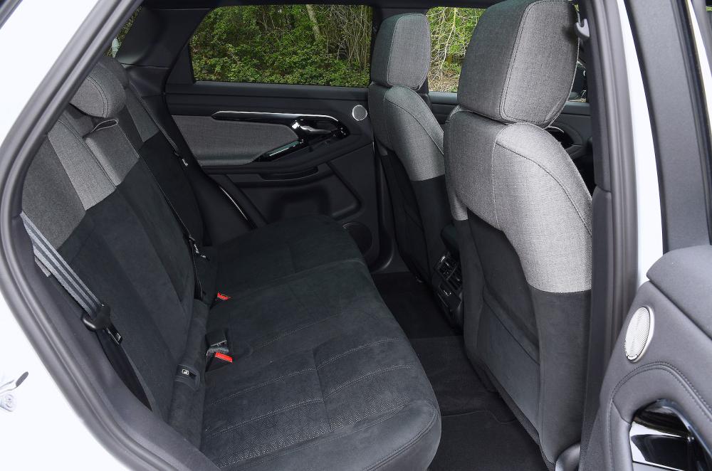 Range Rover Evoque back seats