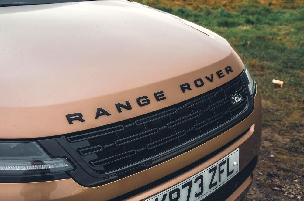 Range Rover Evoque front detail