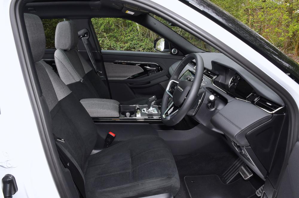 Range Rover Evoque front seats