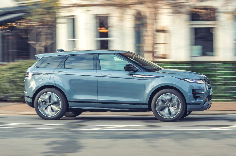 Range Rover Evoque right driving