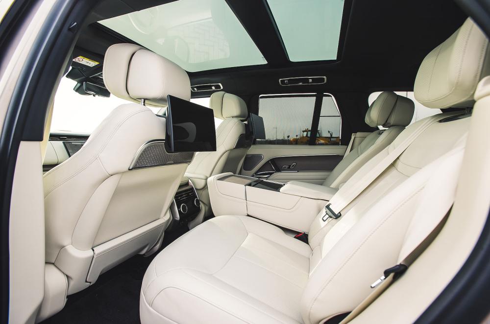 Range Rover back seats