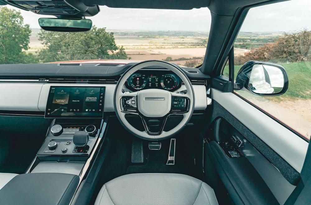 Range Rover Sport interior dashboard