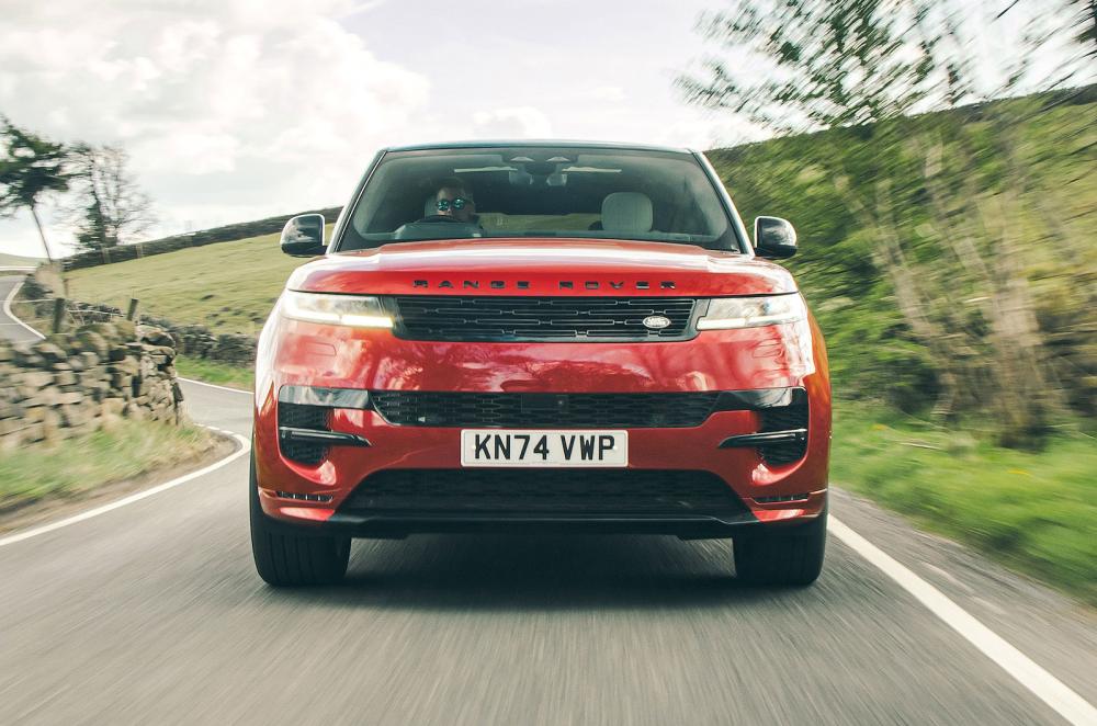 Range Rover Sport front driving