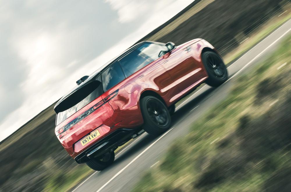 Range Rover Sport rear right driving