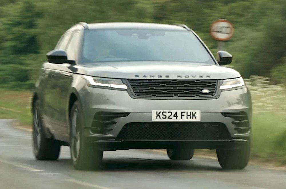 Range Rover Velar front cornering