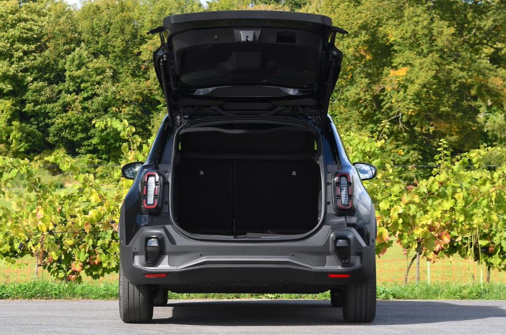 Renault 4 rear with tailgate open