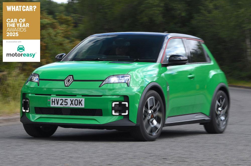 Renault 5 front cornering