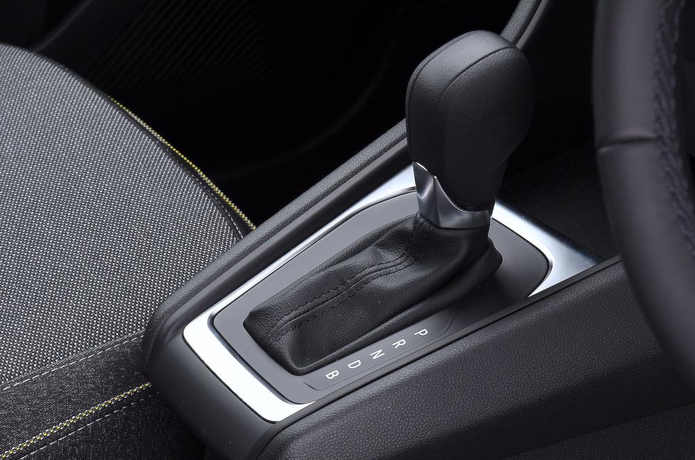 Renault Captur gear selector