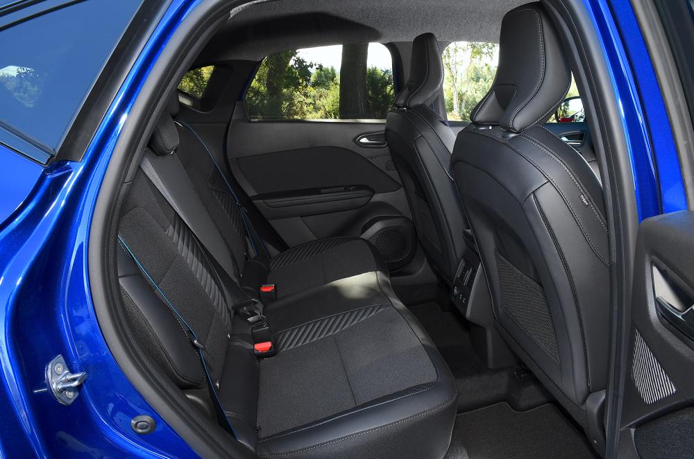 Renault Captur rear seats