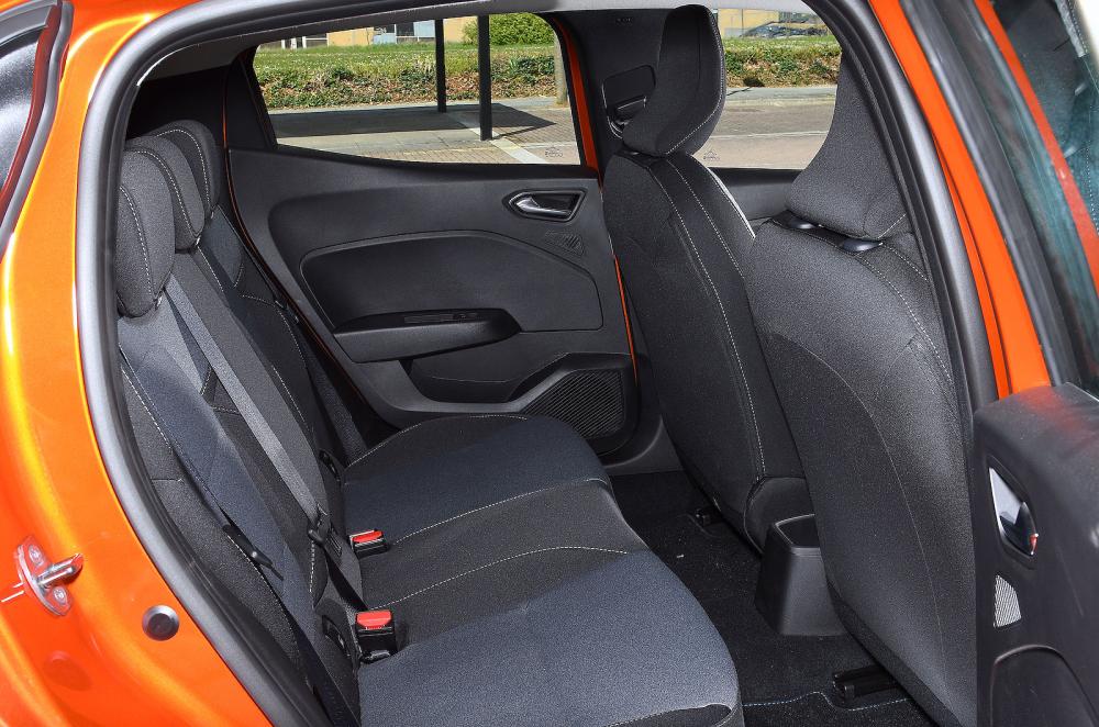 Renault Clio interior back seats