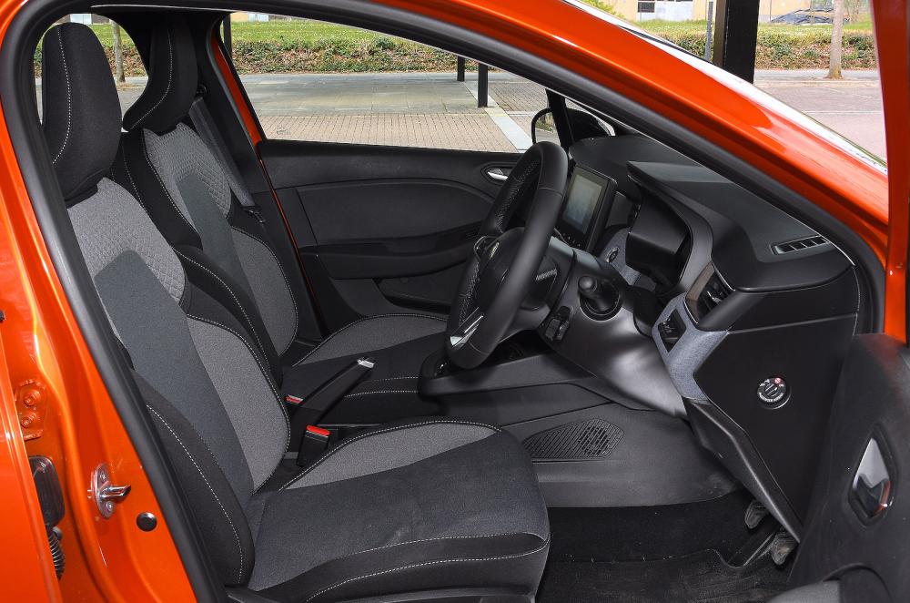Renault Clio interior front seats