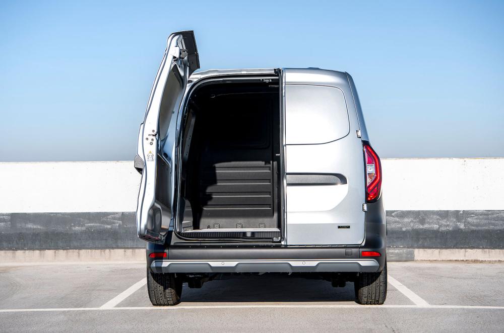 Renault Kangoo E-Tech rear static doors open