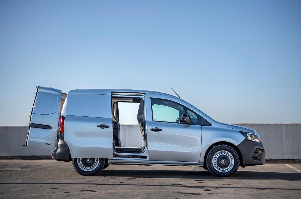 Renault Kangoo E-Tech right static doors open