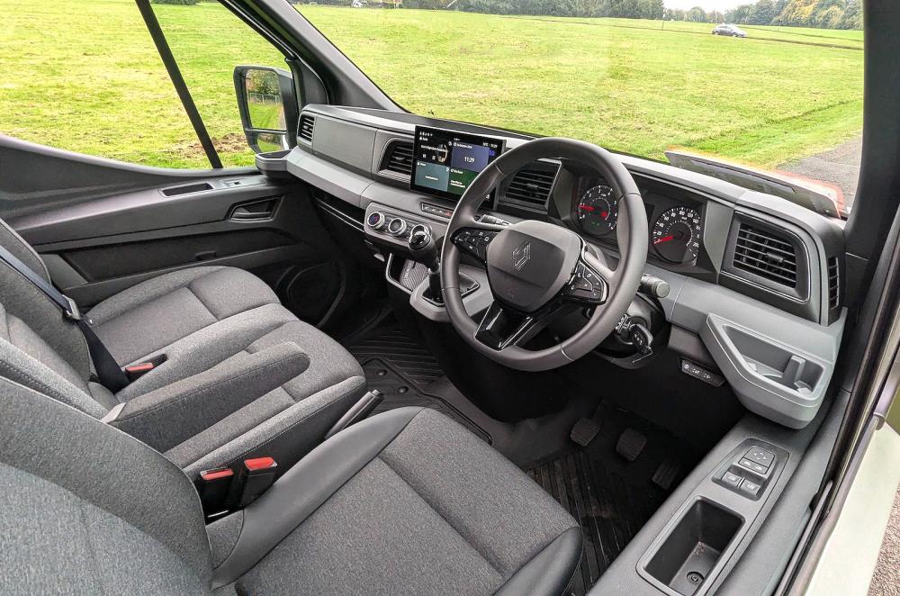 Renault Master front interior