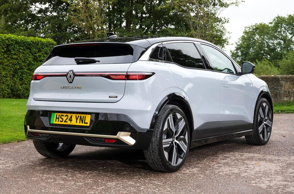 Renault Megane E-Tech rear right static