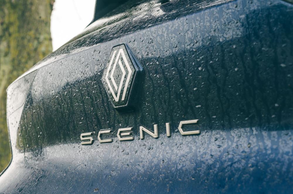 Renault Scenic E-Tech rear badge