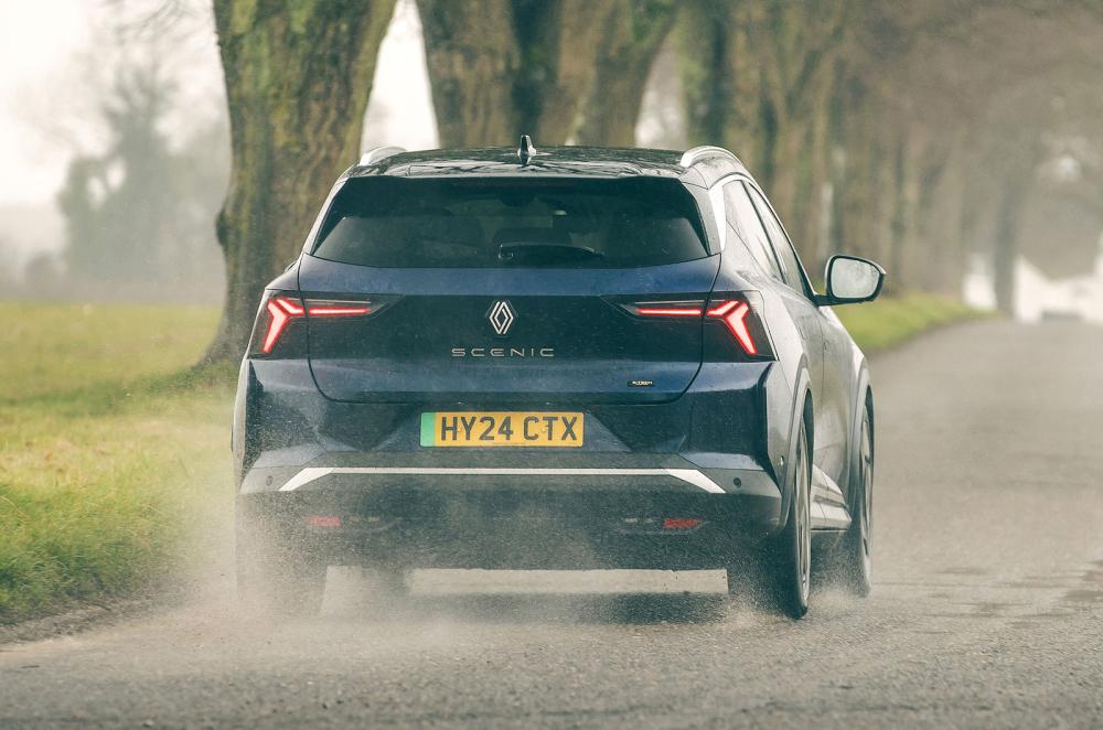 Renault Scenic E-Tech rear driving